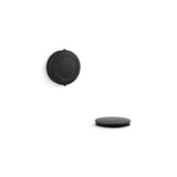 Kohler - PureFloE Traditional rotary-turn bath drain trim - Matte Black