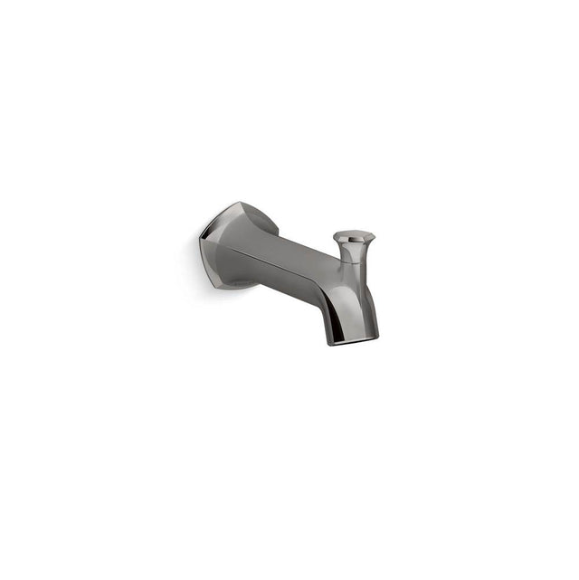 Kohler - Occasion Wall-mount bath spout with Straight design and diverter - Vibrant Titanium