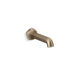 Kohler - Occasion Wall-mount bath spout with Straight design, 8'' - Vibrant Brushed Bronze