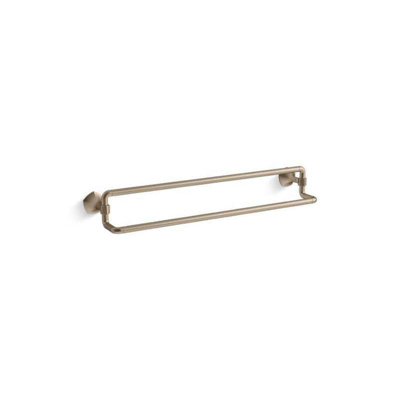 Kohler - Occasion 24'' double towel bar - Vibrant Brushed Bronze