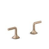 Kohler - Occasion Deck-mount bath faucet handles with Lever design - Vibrant Brushed Bronze