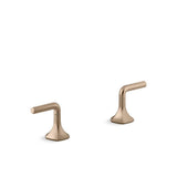 Kohler - Occasion Lever bathroom sink faucet handles - Vibrant Brushed Bronze