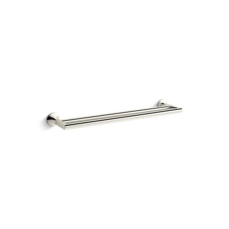 Kohler - Components Double towel bar - Vibrant Polished Nickel