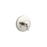 Kohler - Components MasterShower temperature control valve trim with Lever handle - Vibrant Polished Nickel