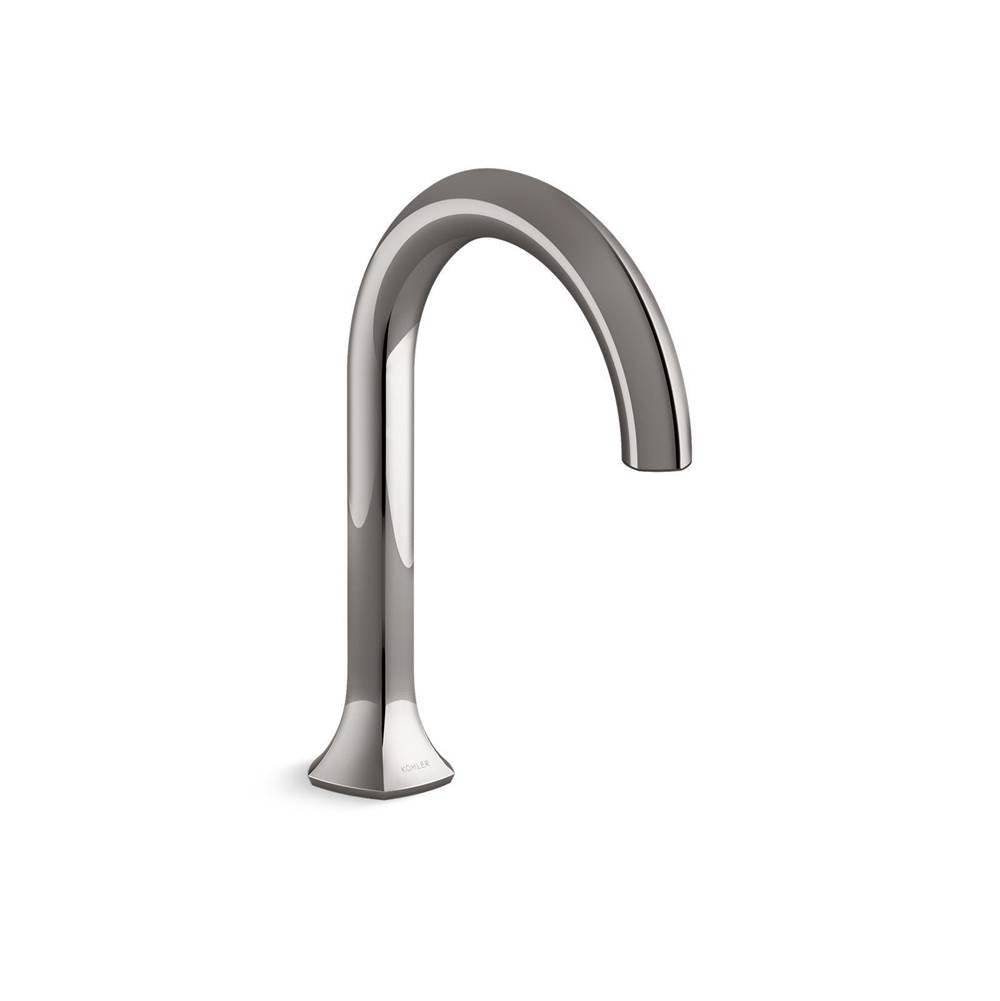 Kohler - Occasion Deck-mount bath spout with Cane design - Vibrant Titanium