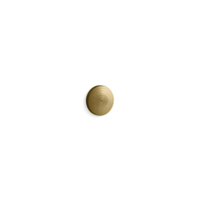 Kohler - Iron Plains Overflow cap for Iron Plains bathroom sinks - Vibrant Brushed Moderne Brass