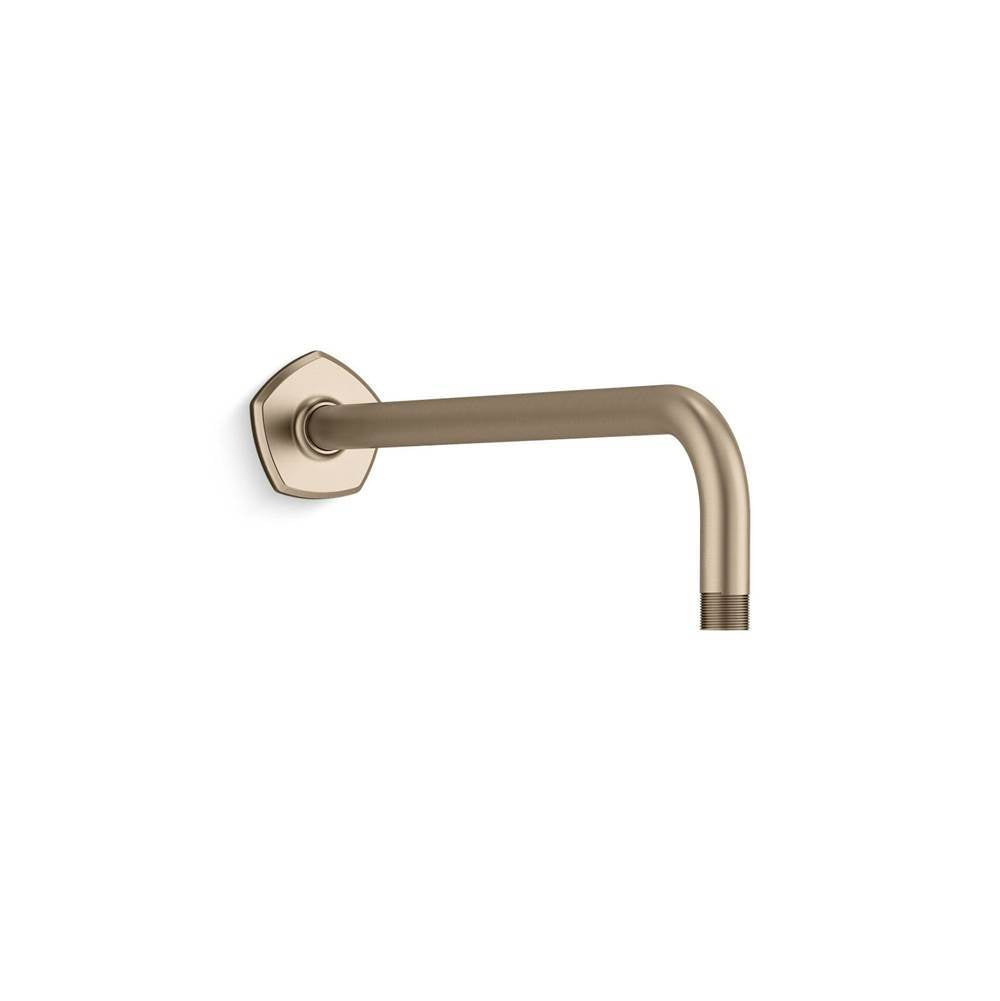 Kohler - Occasion Wall-mount rainhead arm and flange - Vibrant Brushed Bronze