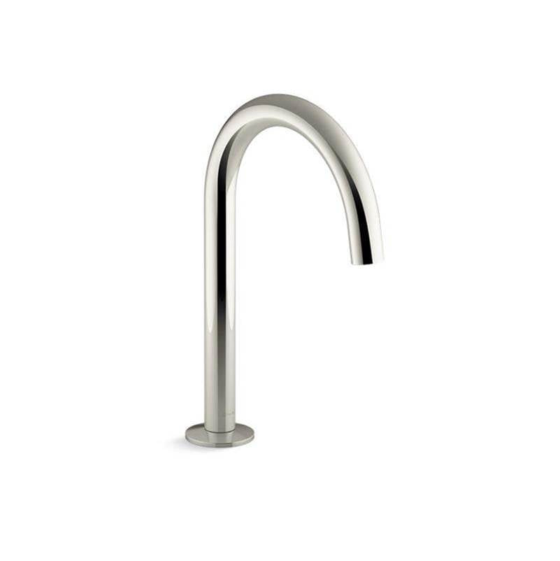 Kohler - Components Deck-mount bath spout with Tube design - Vibrant Polished Nickel