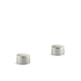 Kohler - Components Deck-mount bath faucet handles with Oyl design - Vibrant Polished Nickel