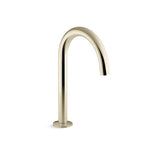 Kohler - Components Deck-mount bath spout with Tube design - Vibrant French Gold