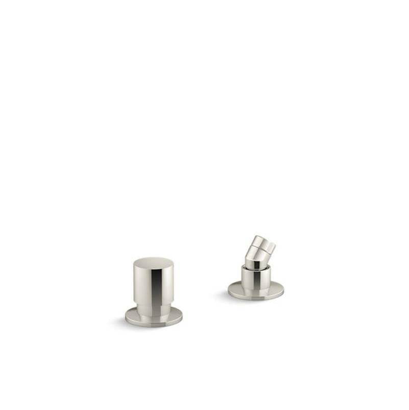 Kohler - Components Deck-mount handshower holder and two-way diverter valve - Vibrant Polished Nickel