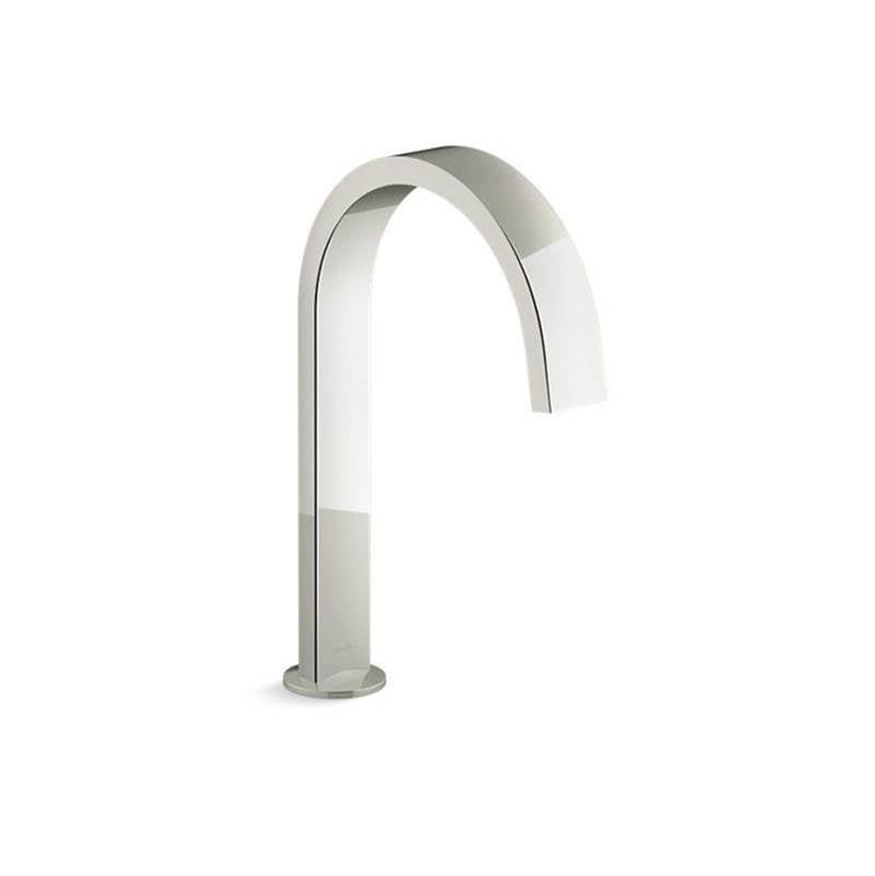 Kohler - Components Deck-mount bath spout with Ribbon design - Vibrant Polished Nickel