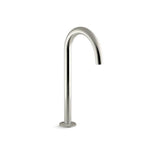 Kohler - Components Bathroom sink faucet spout with Tube design, 1.2 gpm - Vibrant Polished Nickel