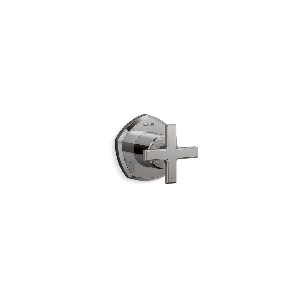Kohler - Occasion MasterShower transfer valve trim with cross handle - Vibrant Titanium