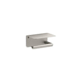 Kohler - KuminE Covered horizontal toilet paper holder - Vibrant Brushed Nickel