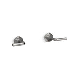 Kohler - Occasion Wall-mount bathroom sink faucet Lever handle trim, 1.2 gpm - Vibrant Titanium