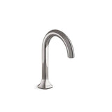 Kohler - Occasion Bathroom sink faucet spout with Cane design, 1.0 gpm - Vibrant Titanium