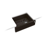 Kohler - Cairn 29-11/16'' undermount single-bowl farmhouse kitchen sink - Matte Brown