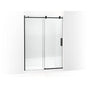 Kohler - ComposedE 78'' sliding shower door with 3/8''-thick glass - Matte Black