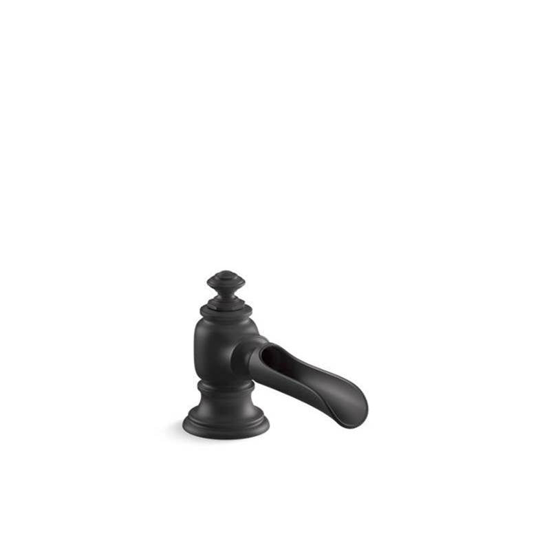 Kohler - Artifacts with Flume design Bathroom sink faucet spout with Flume design, 1.2 gpm - Matte Black