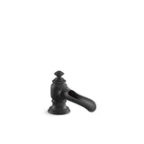 Kohler - Artifacts with Flume design Bathroom sink faucet spout with Flume design, 1.2 gpm - Matte Black