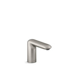 Kohler - Kumin Touchless faucet with Kinesis sensor technology, AC-powered - Vibrant Brushed Nickel