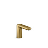 Kohler - Kumin Touchless faucet with Kinesis sensor technology, AC-powered - Vibrant Brushed Moderne Brass
