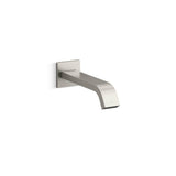Kohler - Loure Wall-mount touchless faucet with Kinesis sensor technology, AC-powered - Vibrant Brushed Nickel