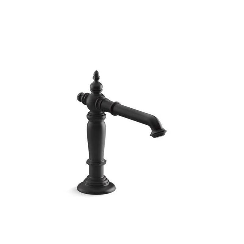 Kohler - Artifacts Bathroom sink faucet spout with Column design, 1.2 gpm - Matte Black