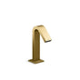 Kohler - Loure Touchless faucet with Kinesis sensor technology, AC-powered - Vibrant Brushed Moderne Brass