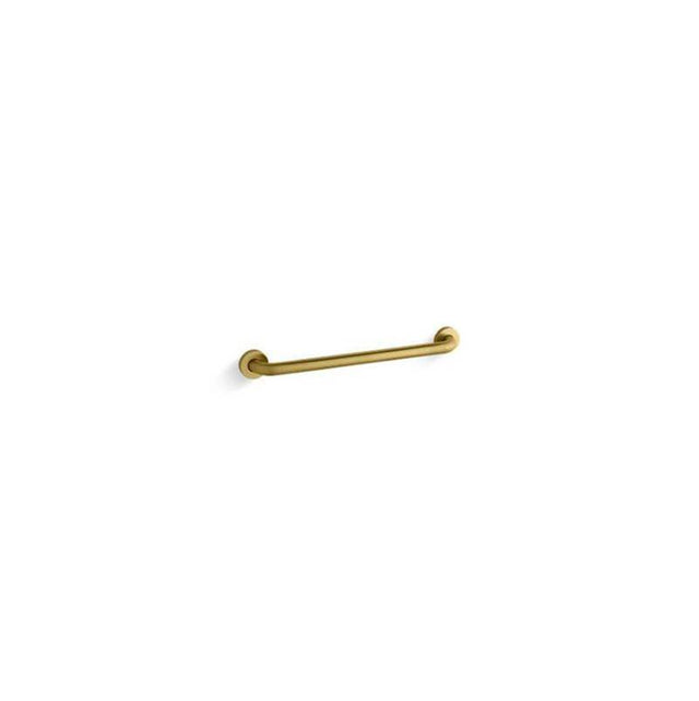 Kohler - Contemporary 18'' grab bar - Vibrant Brushed Moderne Brass