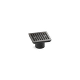 Kohler - Clearflo Square brass tile-in shower drain (drain body not included) - Vibrant Titanium