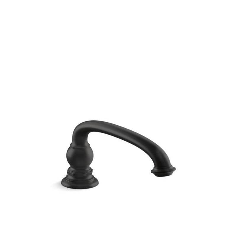 Kohler - Artifacts Deck-mount bath spout with Arc design - Matte Black