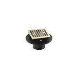 Kohler - Clearflo Square brass tile-in shower drain - Vibrant French Gold