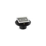 Kohler - Clearflo Square brass tile-in shower drain - Vibrant Polished Nickel