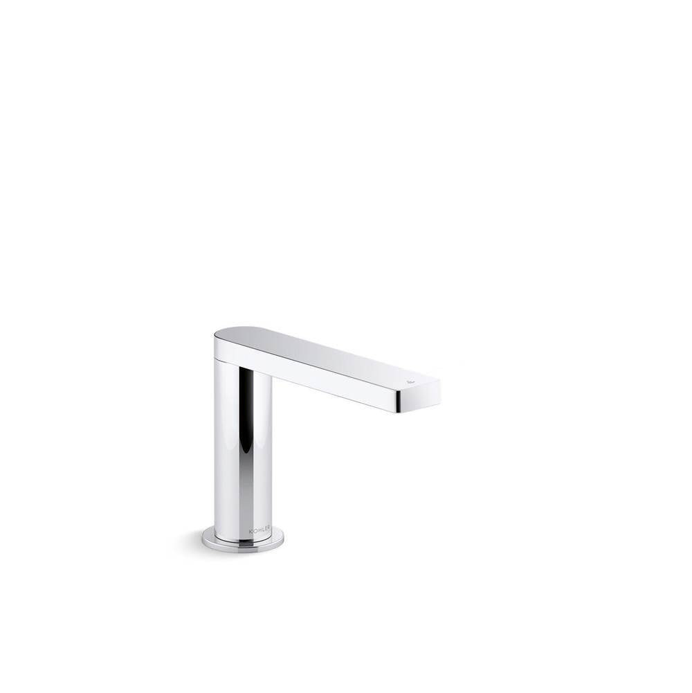 Kohler - Composed Touchless single-hole lavatory faucet with Kinesis sensor technology, AC-powered, 0.35 gpm - Polished Chrome