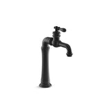 Kohler - Artifacts Gentleman's Single-handle bathroom sink faucet, 1.2 gpm - Matte Black