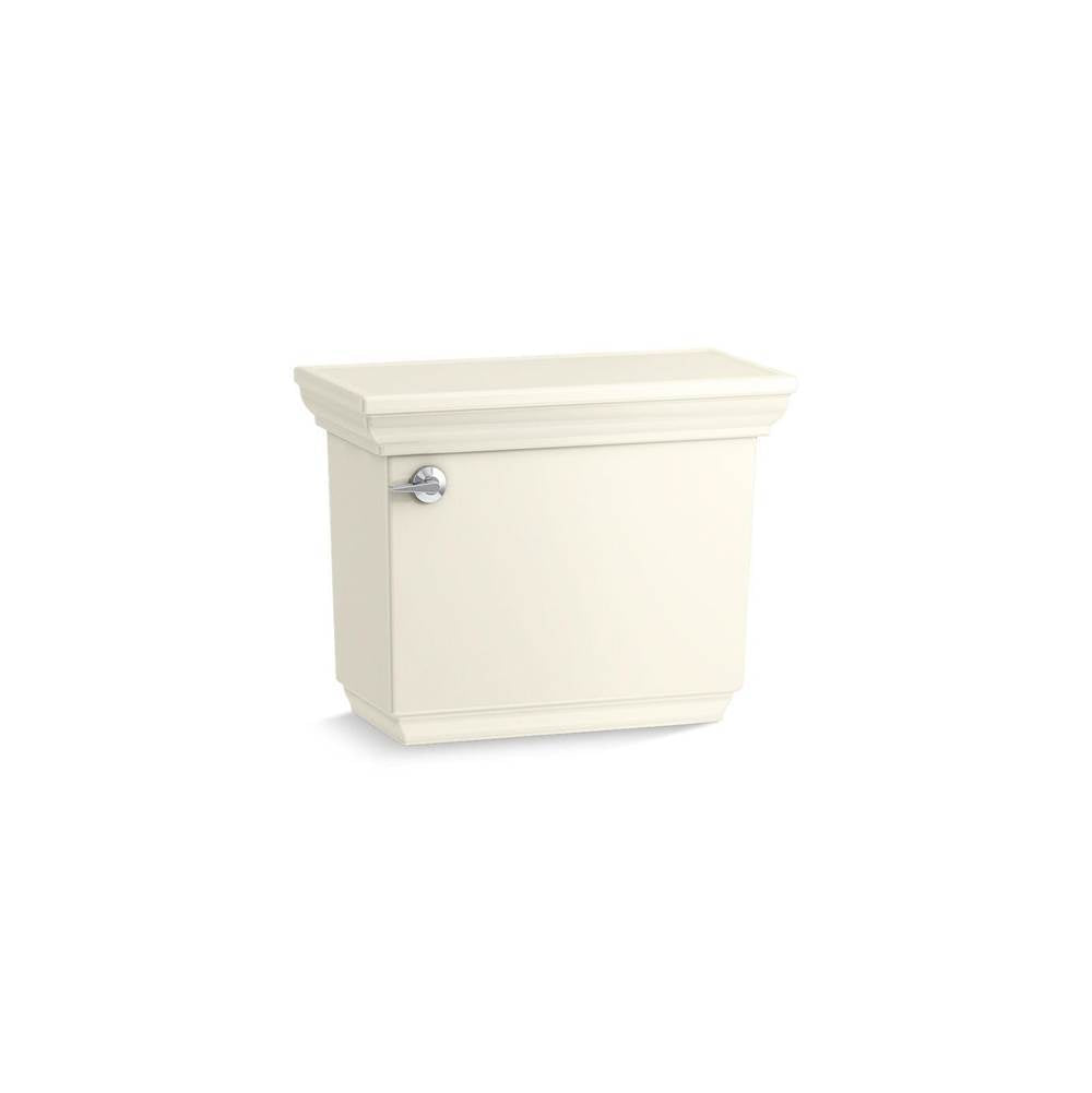 Kohler - Memoirs Stately ContinuousClean toilet tank, 1.28 gpf - Biscuit