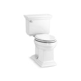 Kohler - Memoirs Stately ContinuousClean ST two-piece elongated toilet with concealed trapway, 1.28 gpf - White