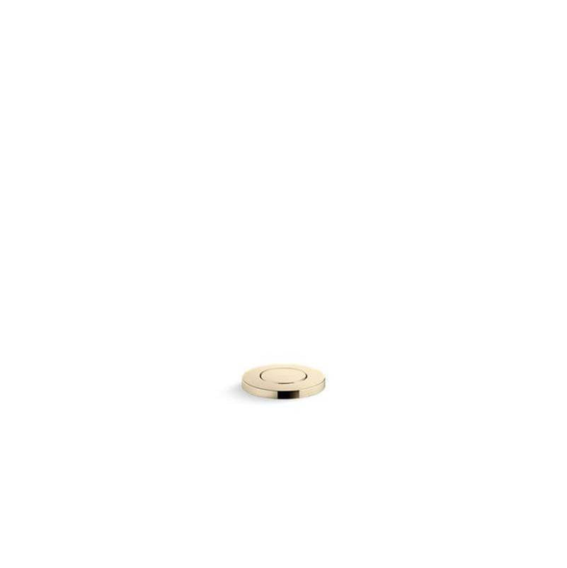 Kohler - Garbage disposal air switch kit - Vibrant French Gold