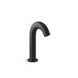 Kohler - ObloE Touchless bathroom sink faucet with Kinesis sensor technology, AC-powered - Matte Black