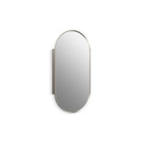 Kohler - Verdera 20'' x 40'' capsule framed medicine cabinet - Brushed Nickel