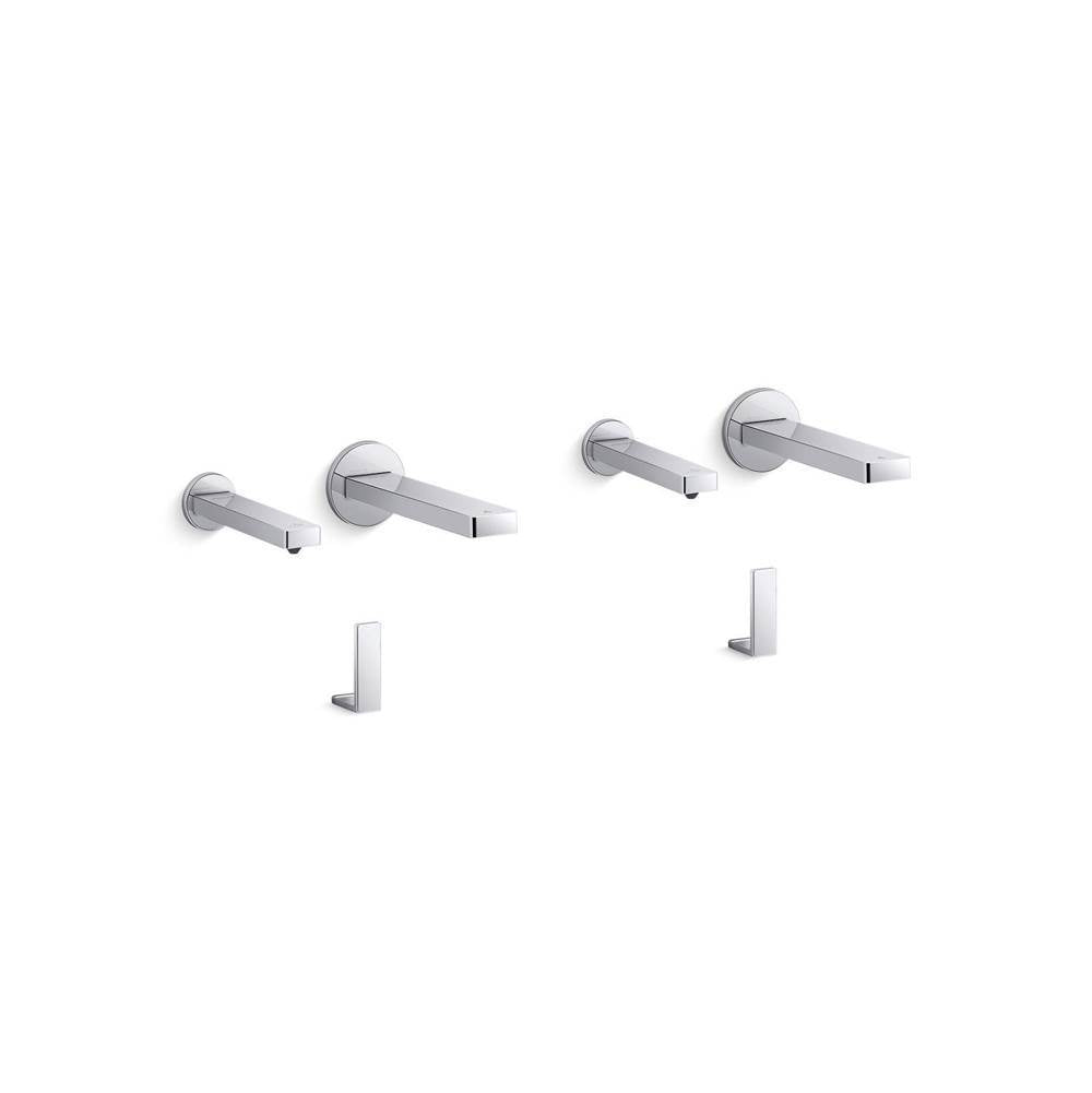 Kohler - Composed Touchless lavatory faucets and soap dispensers with Kinesis sensor technology, AC-powered, 0.5 gpm - Polished Chrome