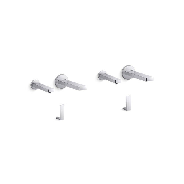 Kohler - Composed Touchless lavatory faucets and soap dispensers with Kinesis sensor technology, AC-powered, 0.5 gpm - Polished Chrome