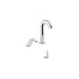 Kohler - ObloE Curve Touchless lavatory faucet and soap dispenser with Kinesis sensor technology, AC-powered, 0.5 gpm - Polished Chrome