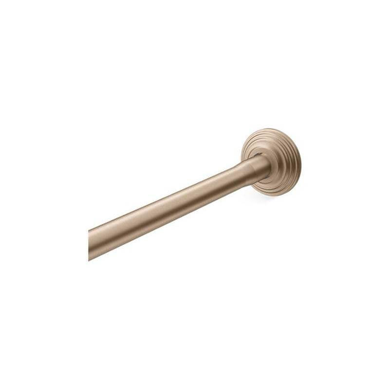 Kohler - Expanse Curved Shower Rod - Traditional Design - Vibrant Brushed Bronze
