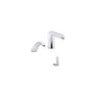 Kohler - Kumin Curve Touchless lavatory faucet and soap dispenser with Kinesis sensor technology, AC-powered, 0.5 gpm - Polished Chrome