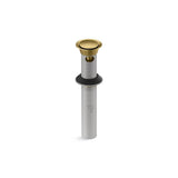 Kohler - Clicker drain with overflow - Vibrant Brushed Moderne Brass