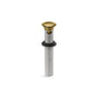 Kohler - Clicker drain with overflow - Vibrant Brushed Moderne Brass