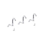 Kohler - ObloE Curve Touchless lavatory faucets and soap dispensers with Kinesis sensor technology, AC-powered, 0.5 gpm - Polished Chrome